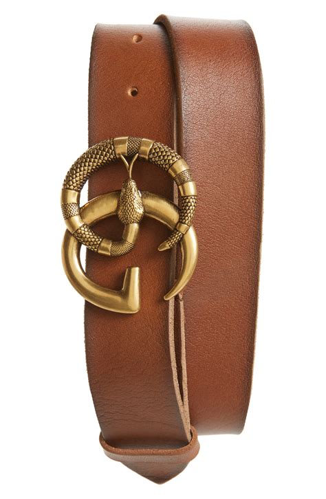 brown leather gucci belt mens|gucci belt brown wood buckle.